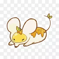 剪贴画复活节兔子插图昆虫-空若网 剪贴画复活节兔子插图昆虫-空若网