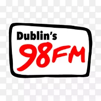 都柏林98 FM商标字体产品-空若网 都柏林98 FM商标字体产品-空若网