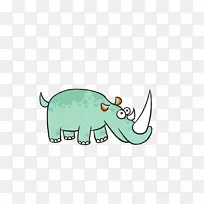 剪贴画插图食肉动物卡通动物-阿纳克插图-空若网 剪贴画插图食肉动物卡通动物-阿纳克插图-空若网