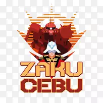Char aznable徽标zaku插图-空若网 Char aznable徽标zaku插图-空若网