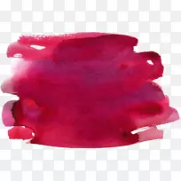 水彩画红墨水彩效果红酒-空若网 水彩画红墨水彩效果红酒-空若网