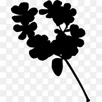 剪贴画剪影叶开花植物-空若网 剪贴画剪影叶开花植物-空若网