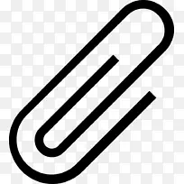 回形针电脑图标电子邮件附件符号-空若网 回形针电脑图标电子邮件附件符号-空若网