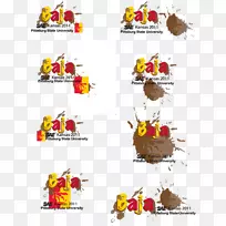 插图黄色卡通字体文字信息放射学传单-空若网 插图黄色卡通字体文字信息放射学传单-空若网