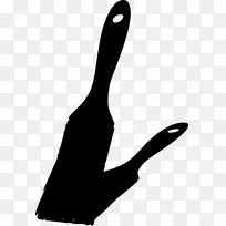 剪贴画手指线条黑色m-空若网 剪贴画手指线条黑色m-空若网