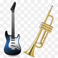 低音吉他电吉他和长号材料-空若网 低音吉他电吉他和长号材料-空若网