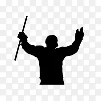 线手指夹艺术剪影-空若网 线手指夹艺术剪影-空若网