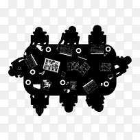 产品设计字体黑色m-空若网 产品设计字体黑色m-空若网