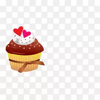 纸杯蛋糕糖霜糕点店标志-蛋糕-空若网 纸杯蛋糕糖霜糕点店标志-蛋糕-空若网