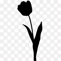 开花植物剪贴画剪影线-空若网 开花植物剪贴画剪影线-空若网