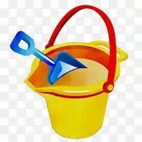 黄色塑料产品设计桶-空若网 黄色塑料产品设计桶-空若网