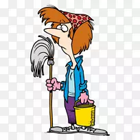 剪贴画清洁工形象清洁卡通-空若网 剪贴画清洁工形象清洁卡通-空若网
