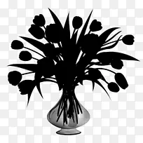 开花植物剪影叶植物-空若网 开花植物剪影叶植物-空若网