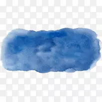 水彩画蓝水彩效果-空若网 水彩画蓝水彩效果-空若网