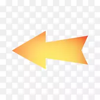 线三角形黄色图形-空若网 线三角形黄色图形-空若网