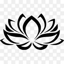 神圣的莲花图形剪贴画图像符号-空若网 神圣的莲花图形剪贴画图像符号-空若网