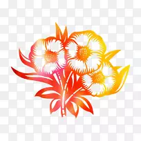 剪贴画插画叶开花植物-空若网 剪贴画插画叶开花植物-空若网