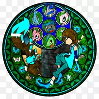 插画剪贴画彩色玻璃唤醒海报-空若网 插画剪贴画彩色玻璃唤醒海报-空若网