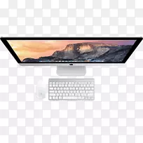 神奇鼠标mac迷你imac台式电脑-顶部视图-空若网 神奇鼠标mac迷你imac台式电脑-顶部视图-空若网