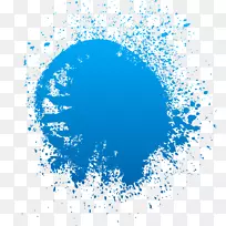 蓝色设计图形彩色png图片四象限PNG Azul-空若网 蓝色设计图形彩色png图片四象限PNG Azul-空若网