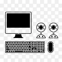 计算机监视器图形计算机鼠标桌面计算机.baski图标-空若网 计算机监视器图形计算机鼠标桌面计算机.baski图标-空若网
