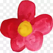 水彩画花瓣水彩画-空若网 水彩画花瓣水彩画-空若网