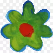 花瓣水彩画-空若网 花瓣水彩画-空若网