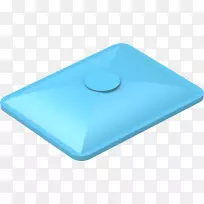 产品设计绿松石矩形塑料-空若网 产品设计绿松石矩形塑料-空若网