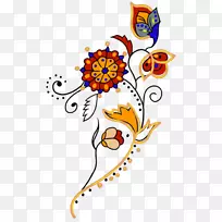 花卉设计插图水彩画-空若网 花卉设计插图水彩画-空若网