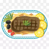 火锅菜牛排菜肴-牛排卡通-空若网 火锅菜牛排菜肴-牛排卡通-空若网