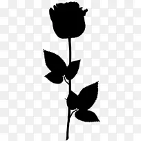 剪贴画叶植物茎轮廓开花植物-空若网 剪贴画叶植物茎轮廓开花植物-空若网