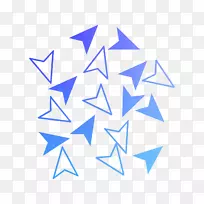 点线三角形纸-空若网 点线三角形纸-空若网