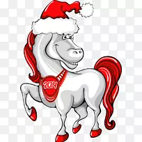 马图形摄影圣诞日插图-马-空若网 马图形摄影圣诞日插图-马-空若网