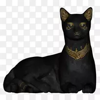 黑猫埃及金字塔Bastetpng图片猫-空若网 黑猫埃及金字塔Bastetpng图片猫-空若网
