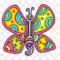 图形绘制昆虫插图蝴蝶-昆虫-空若网 图形绘制昆虫插图蝴蝶-昆虫-空若网