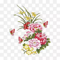 水彩画-花朵水彩画-空若网 水彩画-花朵水彩画-空若网