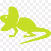 爬行动物剪贴画动物叶动物-空若网 爬行动物剪贴画动物叶动物-空若网