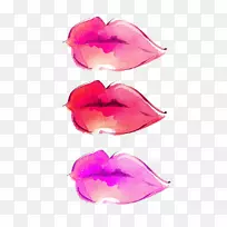 唇水彩画水彩画唇-空若网 唇水彩画水彩画唇-空若网