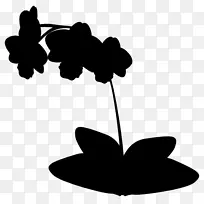 剪贴画剪影叶开花植物分枝-空若网 剪贴画剪影叶开花植物分枝-空若网