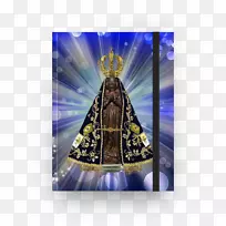 我们的Aparecida女士形象玛丽-金色海报设计-空若网 我们的Aparecida女士形象玛丽-金色海报设计-空若网