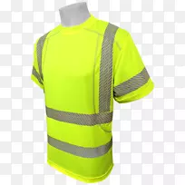 t恤袖高能见度服装可见网短裤-空若网 t恤袖高能见度服装可见网短裤-空若网