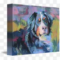 犬种水彩画丙烯酸涂料-空若网 犬种水彩画丙烯酸涂料-空若网