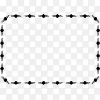 黑白相框点线-空若网 黑白相框点线-空若网