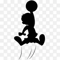 黑白剪贴画人类行为手指-空若网 黑白剪贴画人类行为手指-空若网