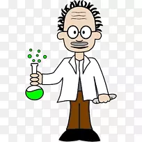 剪贴画科学家科学卡通形象科学家-空若网 剪贴画科学家科学卡通形象科学家-空若网