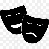 鼻子黑白嘴笑脸剪贴画-空若网 鼻子黑白嘴笑脸剪贴画-空若网