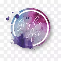 水彩画:花儿水彩画星夜意象画-空若网 水彩画:花儿水彩画星夜意象画-空若网