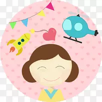 插图卡通鼻子图案粉红-空若网 插图卡通鼻子图案粉红-空若网