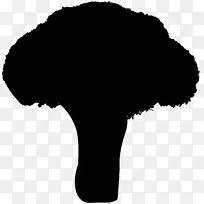 黑白-m树剪影手指字体-空若网 黑白-m树剪影手指字体-空若网