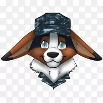 狗画卡通鼻子头巾-狗-空若网 狗画卡通鼻子头巾-狗-空若网